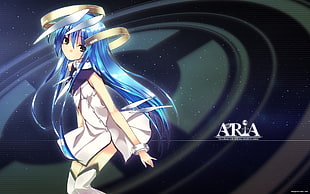 Aria anime character illustration HD wallpaper